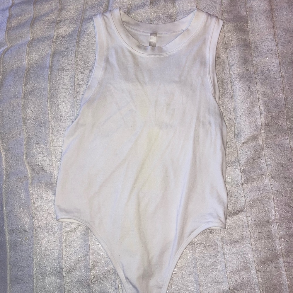 White Tank Body Suit